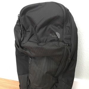New North face black backpack